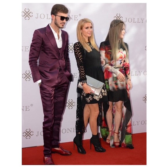 ALICE + OLIVIA Lillyanne Embellished Butterfly Dress - Picture 5 of 14